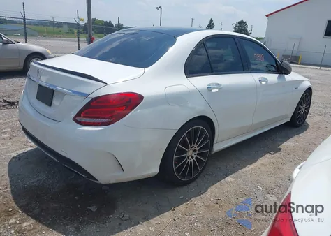 2016 Mercedes-Benz C 450 Amg 4Matic from USA, damaged, VIN 55SWF6EB9GU124008